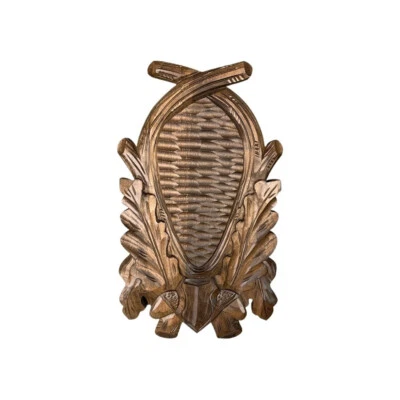 HI LIFE LIVING NATURE Scudo di legno per trofeo capriolo. Panelo.Corna. Caccia. 28x17cm 231501