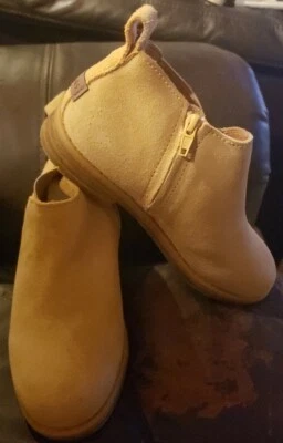 Botín TOMS Niñas LEILANI Gamuza Miel Corte Bajo Talla 12M Foto 1 de 4