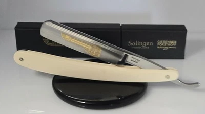 Nice New ~Giesen & Forsthoff~ Straight Razor Solingen  [Shave Ready] - Image 1 of 4