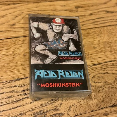 Acid Reign - Moshkinstein Cassette Tape - Combat Records 1988 - Image 1 of 3