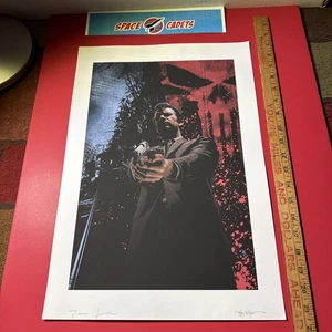 Punisher Thomas Jane Tim Bradstreet Proof Signed Autographed 13 X 19 Art Print B - Picture 1 of 5