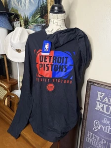 Detroit Pistons schwarzes Langarmshirt neu mit Etikett - Bild 1 von 6