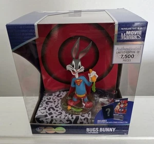 Bugs Bunny Superman Movie Maniacs Limited 7,500 WB 100 statue McFarlane Toys NEW - Picture 1 of 5
