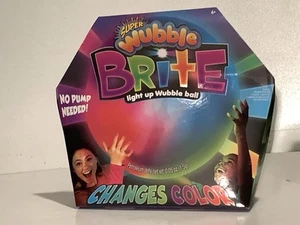 Super Wubble Brite- No Pump Needed - Lights Up & Changes Colors -Inflates to 30” - Picture 1 of 3