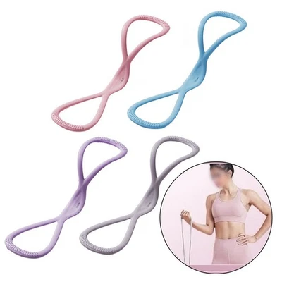 Figure 8 Resistance Bands Adjustable Resistance Levels Enhances Flexibility - Image 1 of 4
