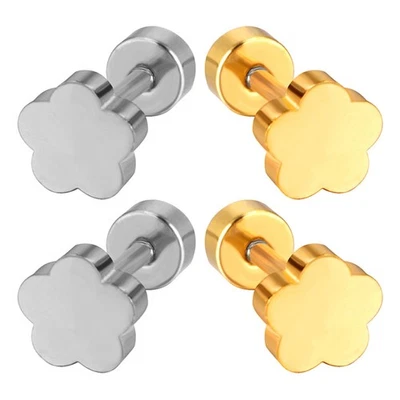  2 Pairs Orecchini Set Gioielli Per Le Orecchie Da Donna Estetici - Immagine 1 di 4