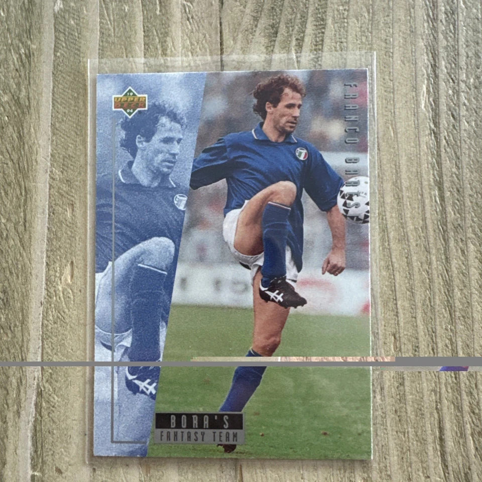Copa Mundial 1994 Upper Deck Bora's Fantasy Team Franco Baresi Italia #B6 Foto 1 de 1