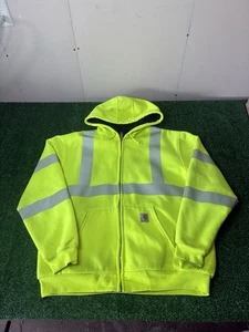 Carhartt Neon Green Reflection Jacket Size Large  - Bild 1 von 8