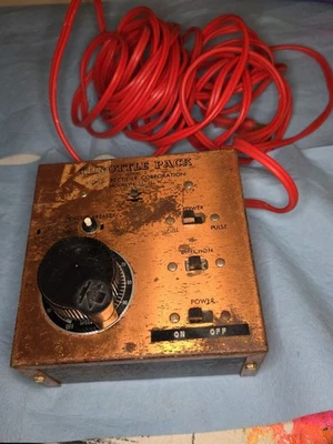 MRC Throttle Pack Model 3 HO N Model Train Transformer Untested.Parts Or Restore - Image 1 of 4