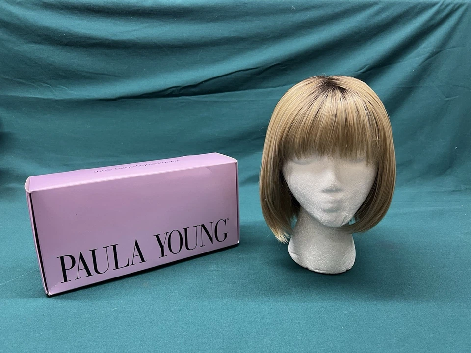 Paula Young "Salem" Blonde Bob Wig A4903 Size A Color 14/88A#8 in Box (425) - Image 1 of 4