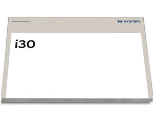 Hyundai i30 2024-2027 lift 4 versions Betriebsanleitung Deutsch - Bild 1 von 9
