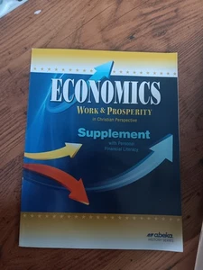 Economics Work and Prosperity Supplement Book -Teacher Quiz/Test - Video Manual - Picture 1 of 5