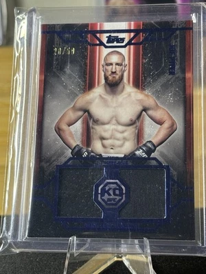 2025 Topps Knock Out UFC Joe Pyfer “1-2” Combo Relics /50 - Image 1 of 2