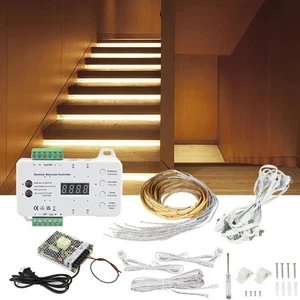 Indoor LED Stair Light Motion Sensor Complete Set Stair Running Light with CO... - Picture 1 of 8