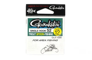 Gamakatsu 66257 Single Hook 52 Spoon Hook Size 12 ,8 Per pack (0318) - Picture 1 of 6