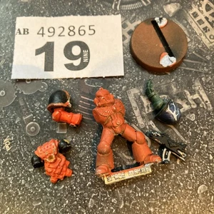 Warhammer 40K Space Marine  1992 Vintage Rogue Trader OOP Metal GW OOP - Picture 1 of 4