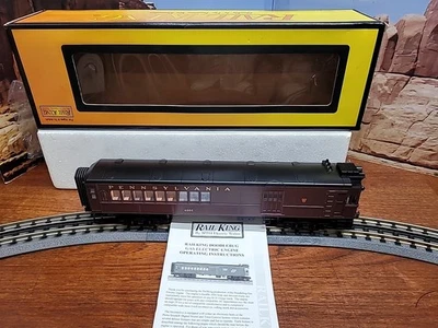 Railking O Gauge Doodlebug Pennsylvania Diesel Engine W/Protosound - Image 1 of 4