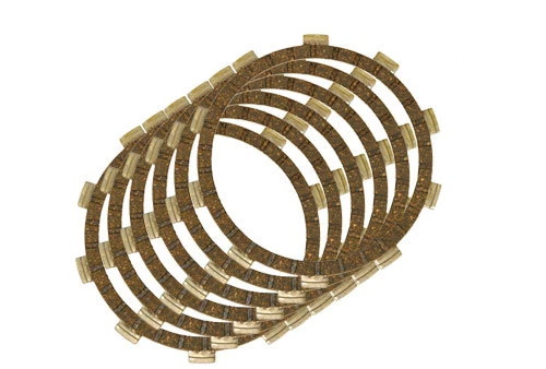 90-96 Yamaha RT180 Clutch Plates Set 6 Friction Plates CD2245 Foto 1 de 1