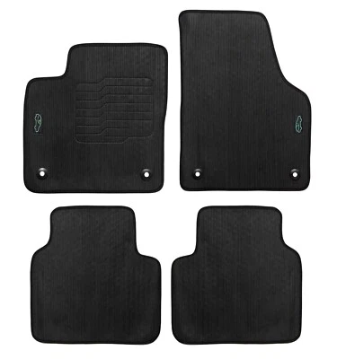 All Weather Floor Mats For 2018 to 2025 Volkswagen Atlas / Atlas Cross Sport 4PC Foto 1 de 4