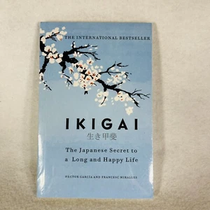 Ikigai: The Japanese Secret to a Long & Happy Life (Paperback) Book *NEW SEALED* - Picture 1 of 7