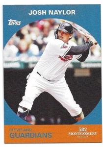 2022 Topps 582 Montgomery Set 5 JOSH NAYLOR Card #3 GUARDIANS - Picture 1 of 1