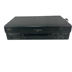 Reproductor de VCR estéreo Hi-Fi VHS con salidas AV negro JVC HR-A591U - Imagen 1 de 4