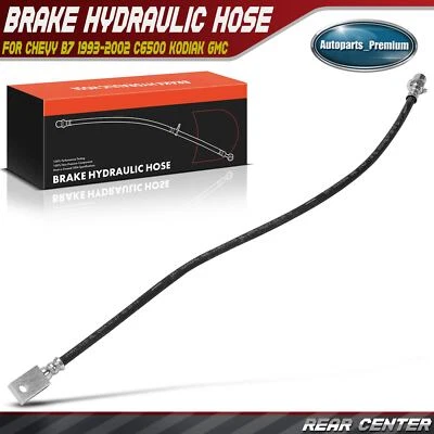Manguera hidráulica de freno lateral central trasero para Chevy B7 1993-2002 C6500 Kodiak GMC Foto 1 de 4