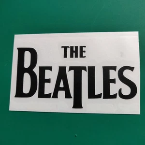 The Beatles logo LARGE 290mm - Car/Van/Camper/Bike Decal Sticker Vinyl Graphic - Picture 1 of 4