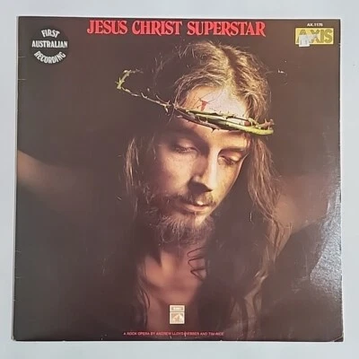JESUS CHRIS SUPERSTAR - 'A Rock Opera' 12" Vinyl LP Record 1972 AUST. PRESSING - Image 1 of 4