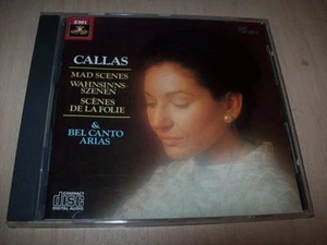 CD-MARIA CALLAS:MAD SCENES AND BEL CANTO ARIA-EMI 1985 OTTIMO!! - Foto 1 di 1