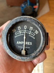 Vintage Rochester Engine Amps Amperes Gauge Military Ford Dodge Jeep Army - Picture 1 of 8