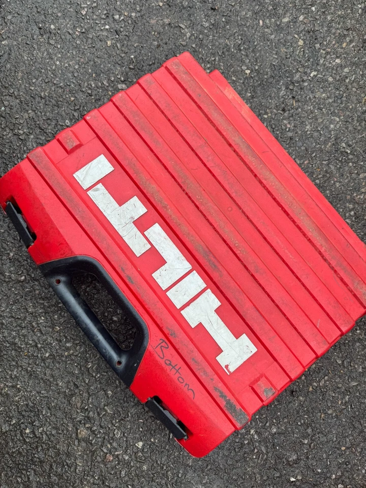 ⭐ HILTI WSR ORIGINAL CARRY CASE EMPTY PLASTIC RECIP  FREE UK POSTAGE⭐ - Image 1 of 4