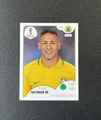 2018 Panini World Cup - Neymar Jr- Red Back  - Image 1 of 2