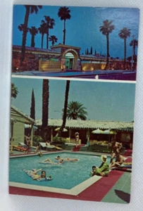 Postcard Indian Manor hotel Palm Springs California Now the Los Arboles Hotel F2 - Picture 1 of 2
