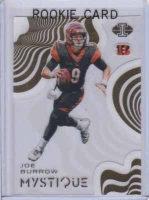 JOE BURROW ROOKIE CARD 2020 Panini Illusions MYSTIQUE $$ RC Cincinnati Bengals! - Image 1 of 2