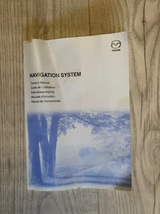 MAZDA RX-8 & MAZDA6 SAT NAV NAVIGATION SYSTEM HANDBOOK/MANUAL - Picture 1 of 1