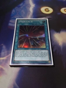 Yugioh Singles - EMERGENCY! - Super Rare - OP23-EN010 - Unlimited - LP - Picture 1 of 1