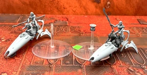 2x SKYWEAVERS BUILT Harlequins Aeldari Eldar Warhammer 40K - Picture 1 of 3