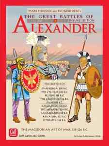 Great Battles of Alexander Deluxe Edition [REPLACEMENT COUNTER SHEETS] GMT Games