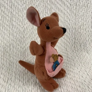 Disney Winnie The Pooh & Friends Kangaroo KANGA ROO 6" Plush Stuffed Animal 1997 - Picture 1 of 13