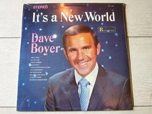 Dave Boyer / IT'S A NEW WORLD / LP / RLP-601 - Picture 1 of 2