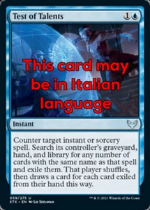 MTG TEST OF TALENTS EXC - PROVA DI TALENTO - STX - MAGIC - Picture 1 of 1