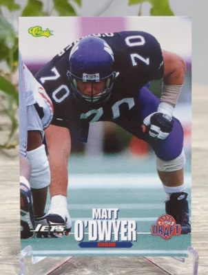 1995 Classic NFL Draft #65 Matt O'Dwyer Rookie - Image 1 of 2