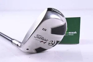 Left Hand Titleist 909H #1 Hybrid / 15 Degree / Stiff Flex Aldila Voodoo Shaft - Picture 1 of 8