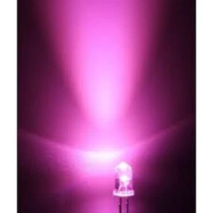 30 Led Rosa 3mm Pink Alto brillo - Imagen 1 de 1