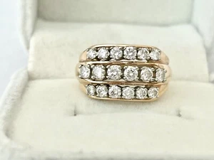  ANELLO da 1,00 ct. BRILLANTI ORO GIALLO 585/14K/ORO BIANCO - Foto 1 di 6