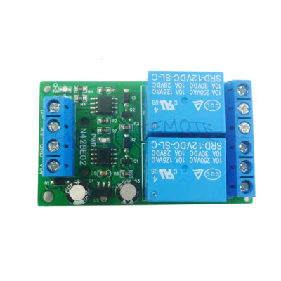 DC 12V 2-Channel RS485 Modbus Rtu Relay Module Automatic Switch Control Board- - Image 1 of 4