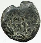 103Bc Ancient Bible Greek Jerusalem Coin Jewish Kng Jannaeus Hendin 1145 I119894