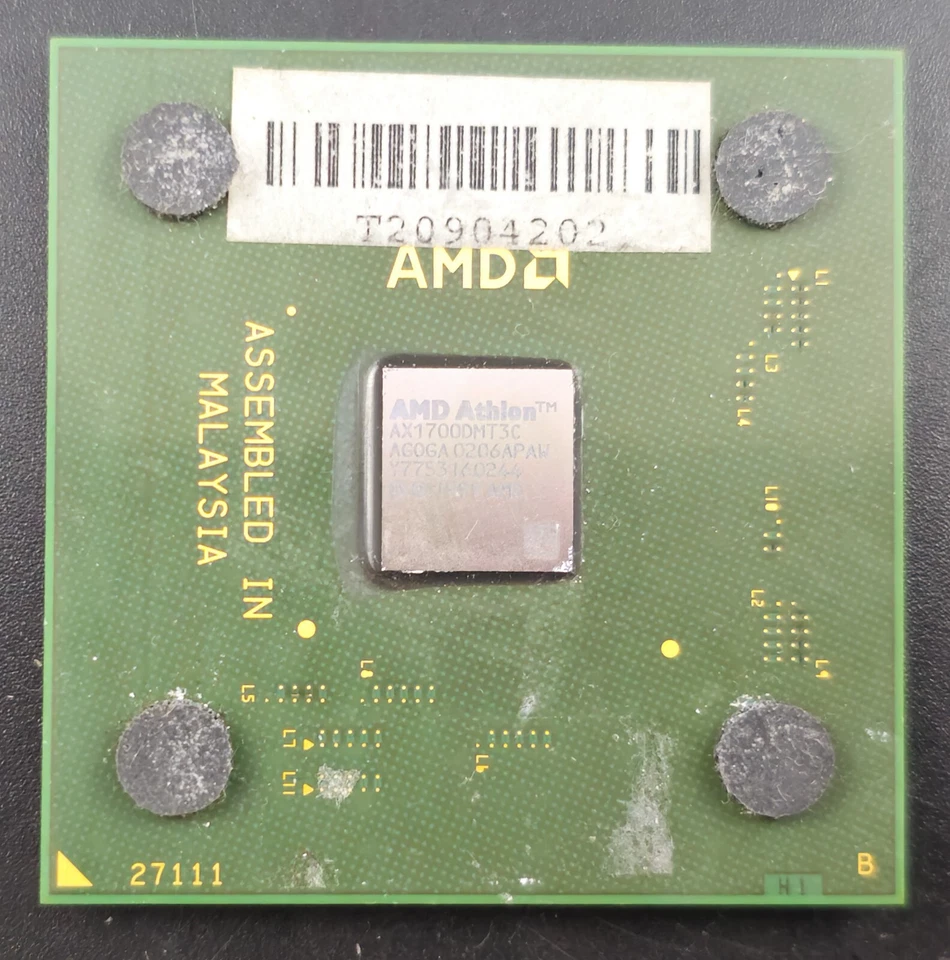 Processore AMD Athlon XP AX1700DMT3C 1700+ 1.47GHz 266MHz L2 256KB Socket A - Immagine 1 di 1