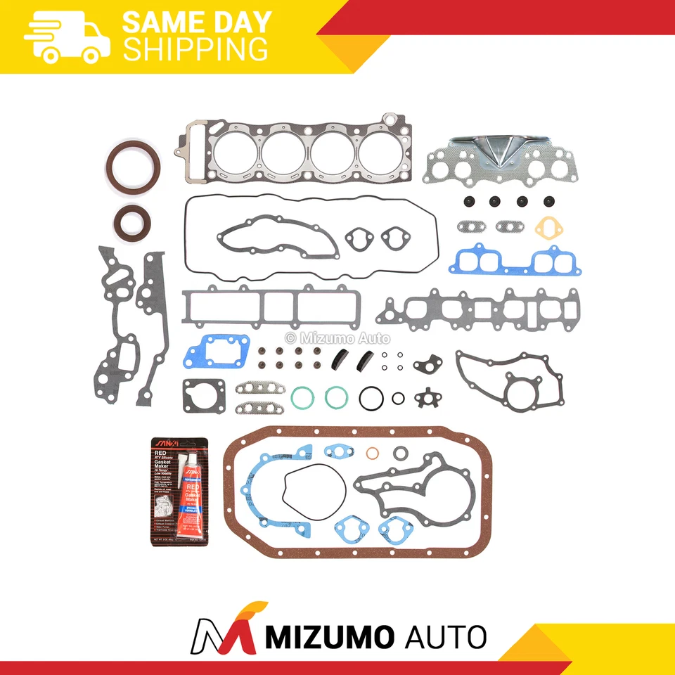 Juego completo de juntas para camioneta Toyota 83-84 4Runner Celica 2,4 L 22REC Foto 1 de 4